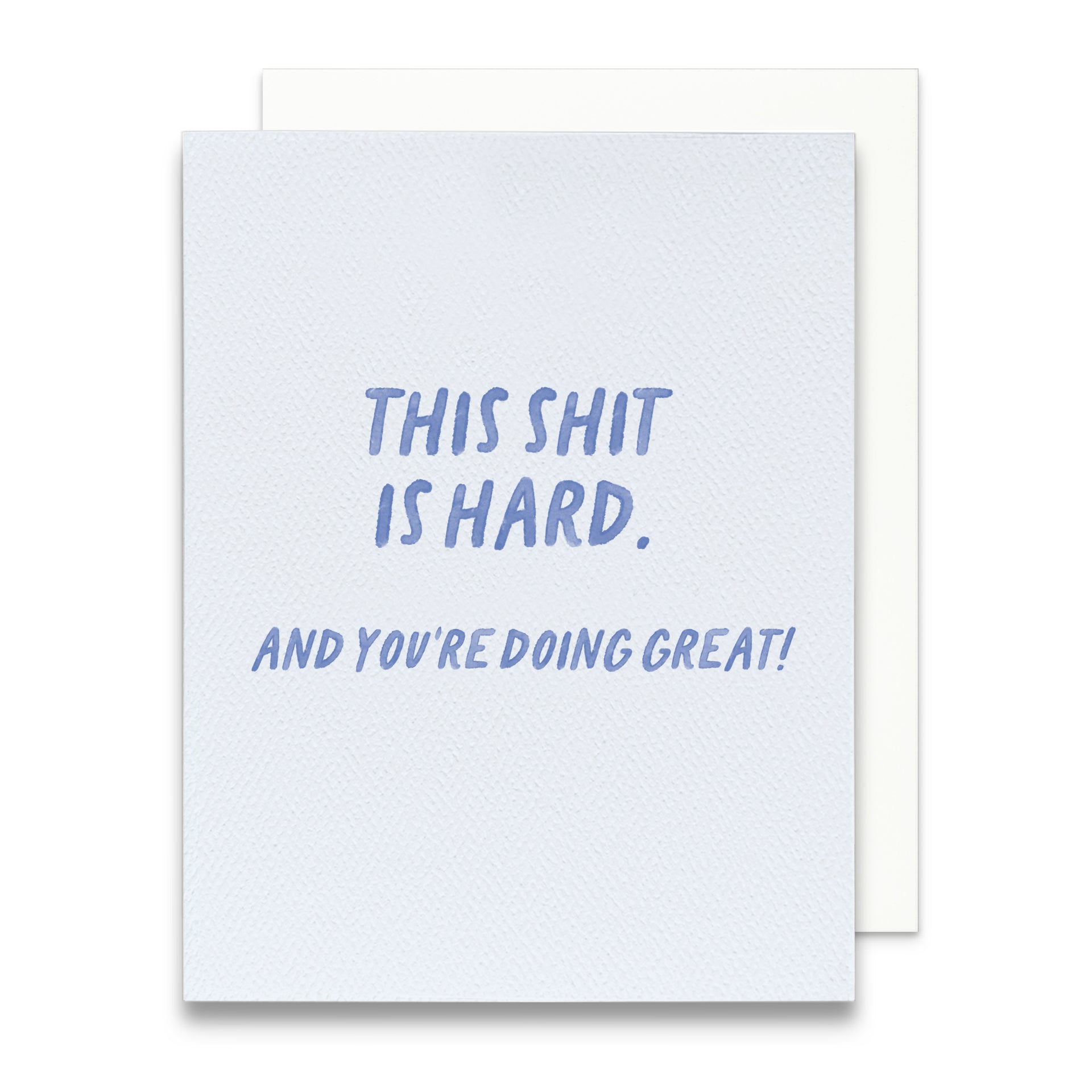 The Story Behind My "This Shit is Hard" Greeting Card