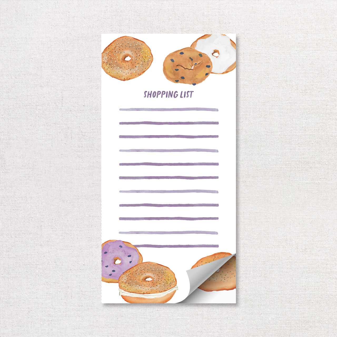 Bagels Notepad