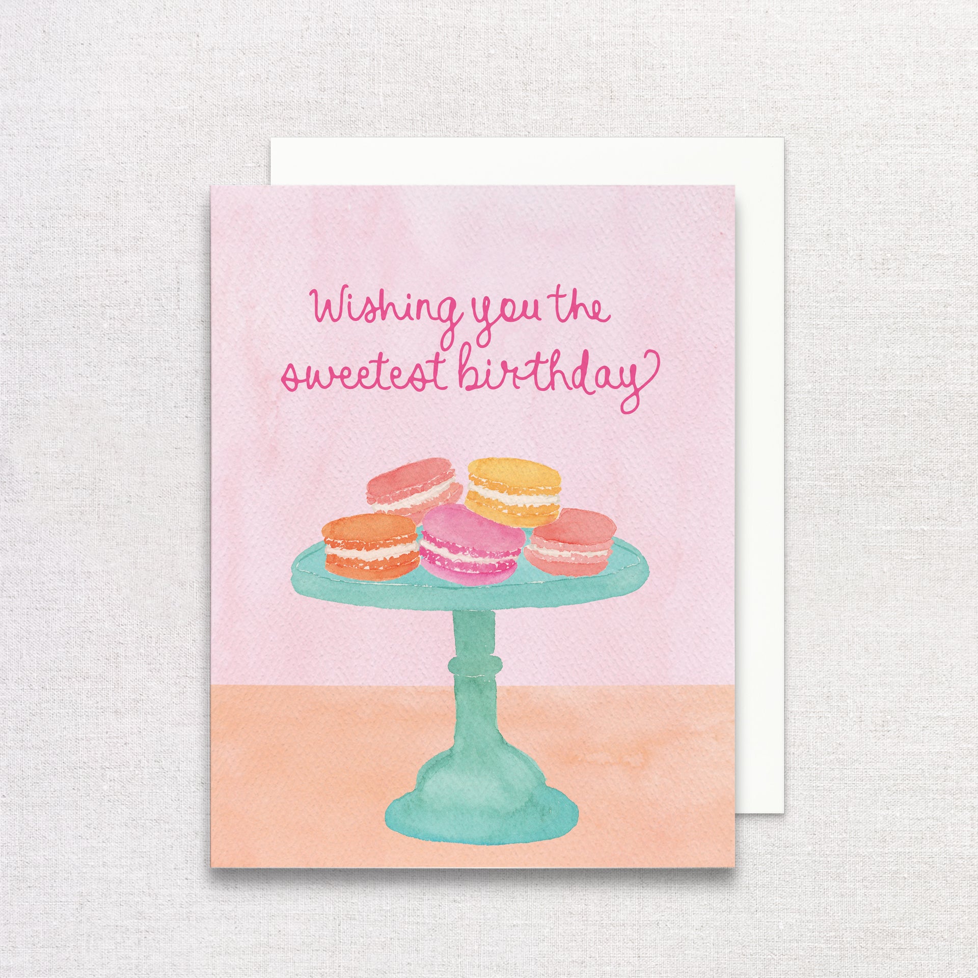 Macaron Birthday Greeting Card by Gert & Co