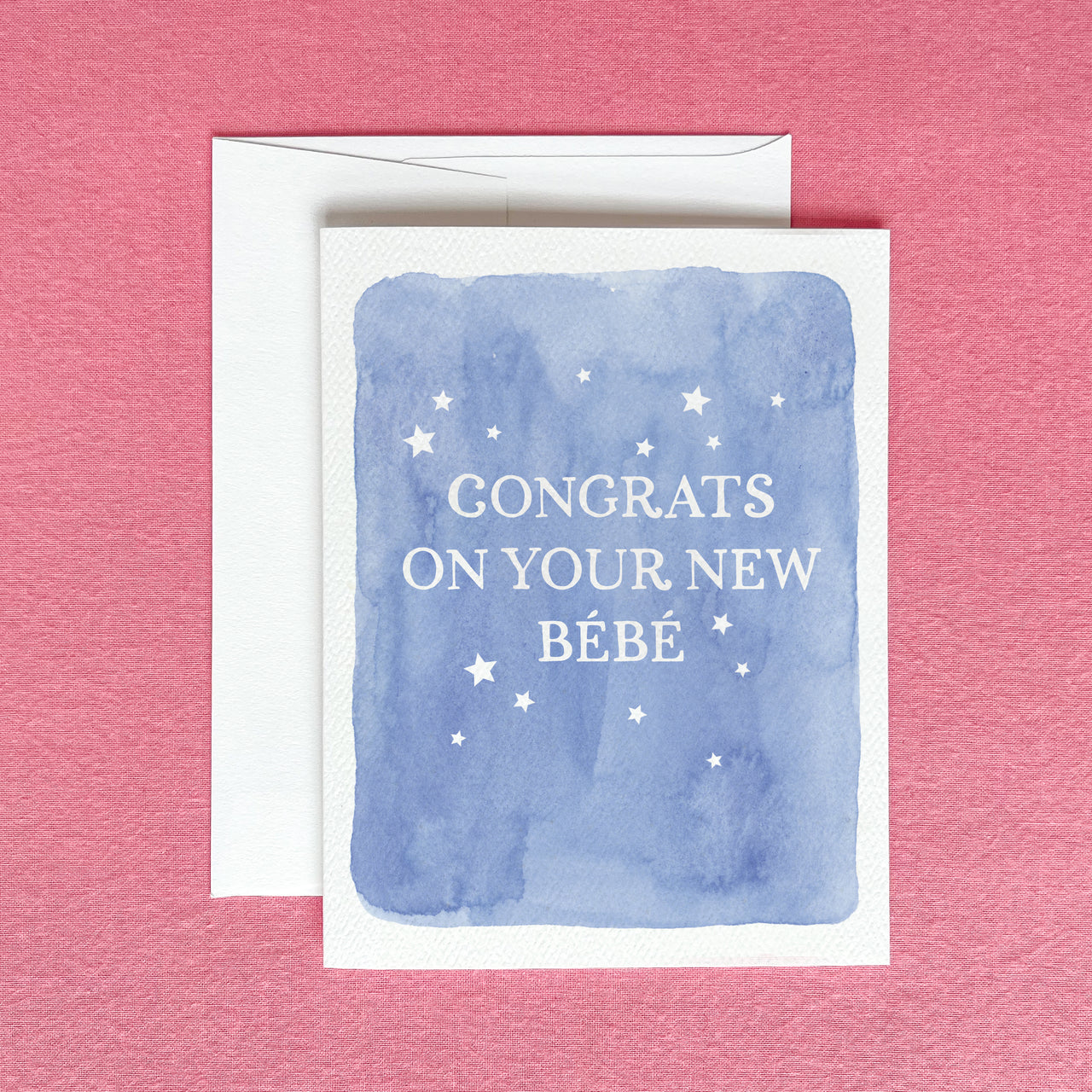 Congrats on Your New Bébé Greeting Card