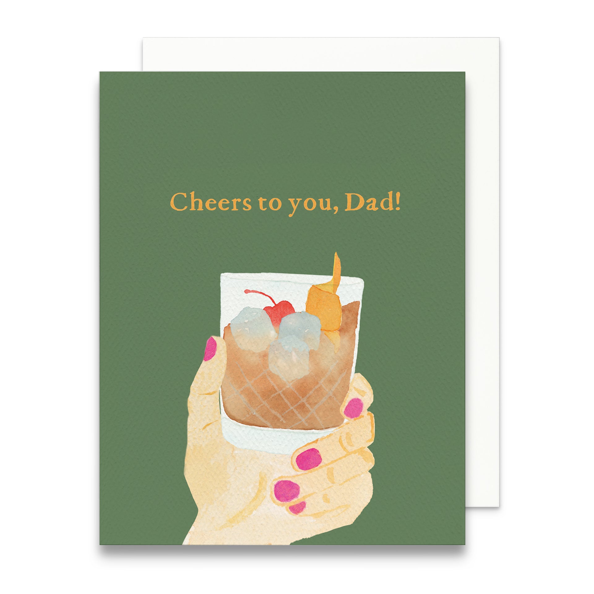 Cheers to You, Dad Greeting Card by Gert & Co