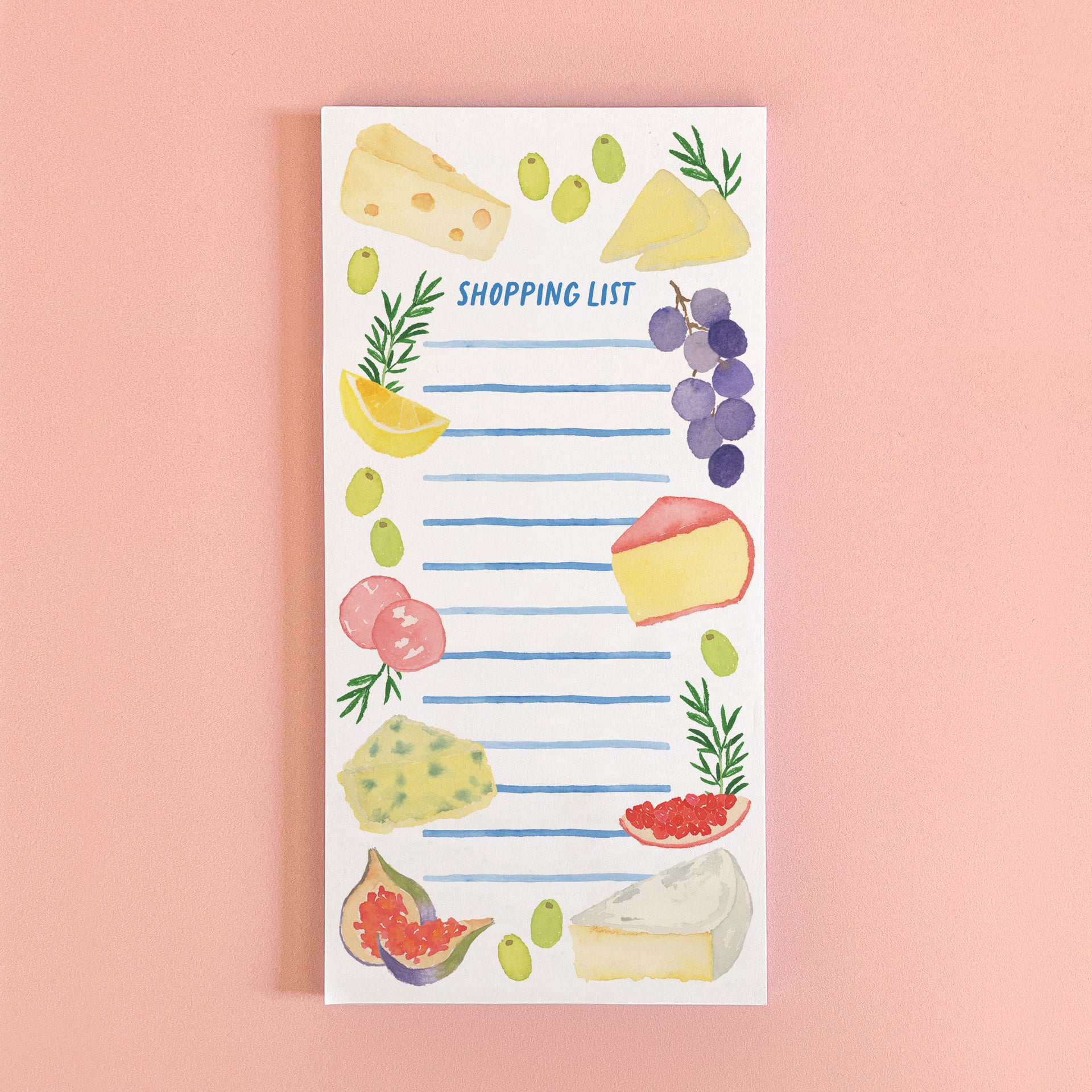 Cheese Board Notepad by Gert & Co