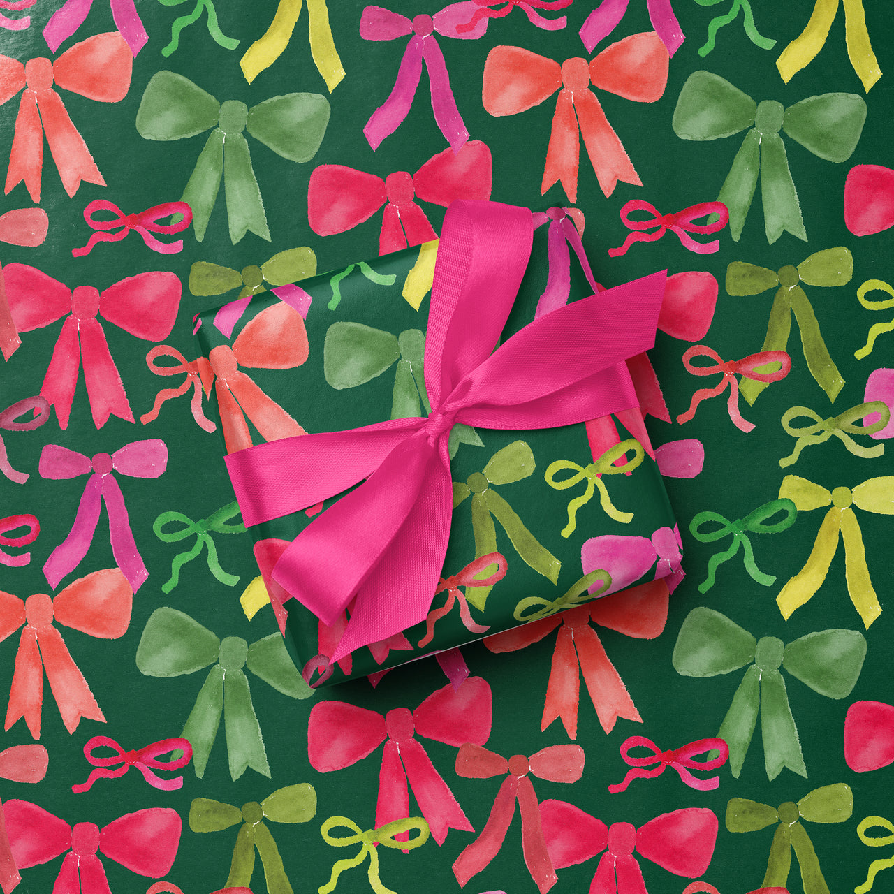 Christmas Bows Gift Wrap by Gert & Co