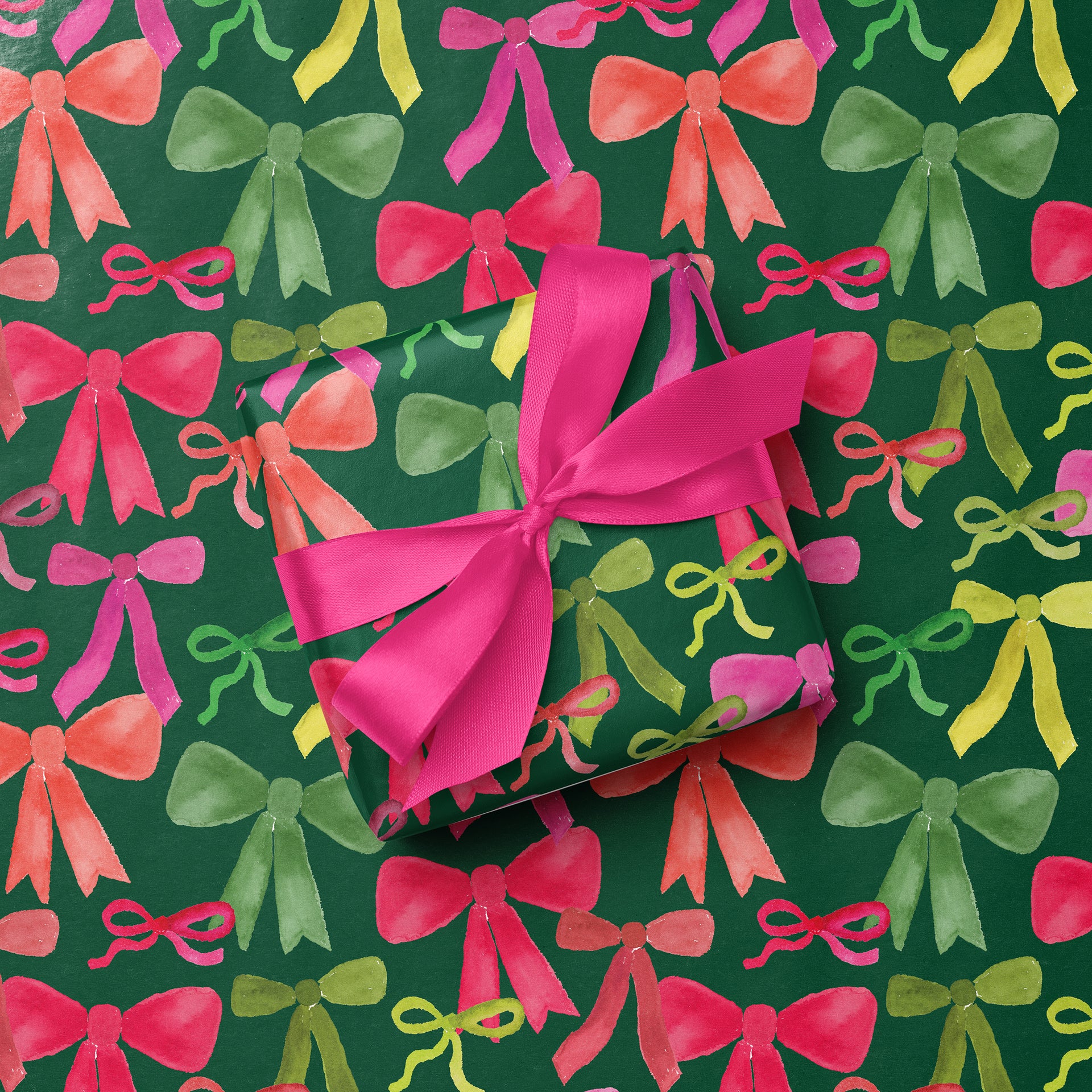 Christmas Bows Gift Wrap by Gert & Co