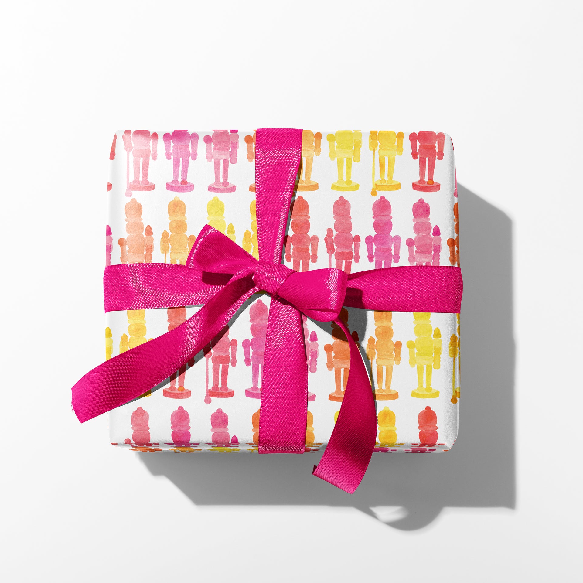 Colorful Nutcrackers Holiday Gift Wrap by Gert & Co