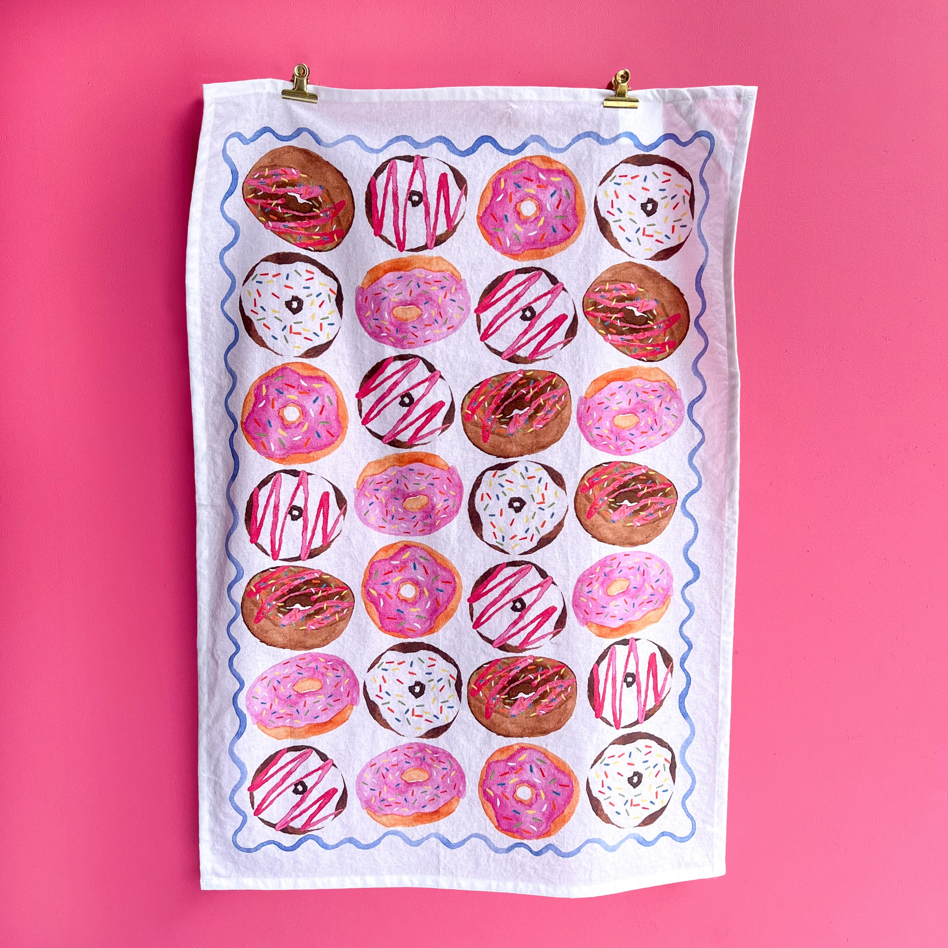 Donuts Tea Towel by Gert & Co