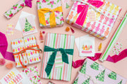 Colorful Holiday Gift Wrap by Gert & Co