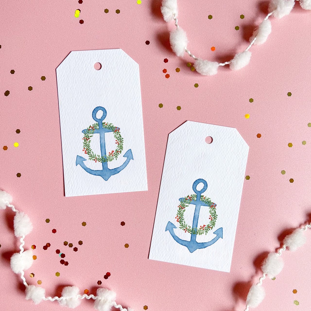 Holiday Anchor Gift Tags by Gert & Co