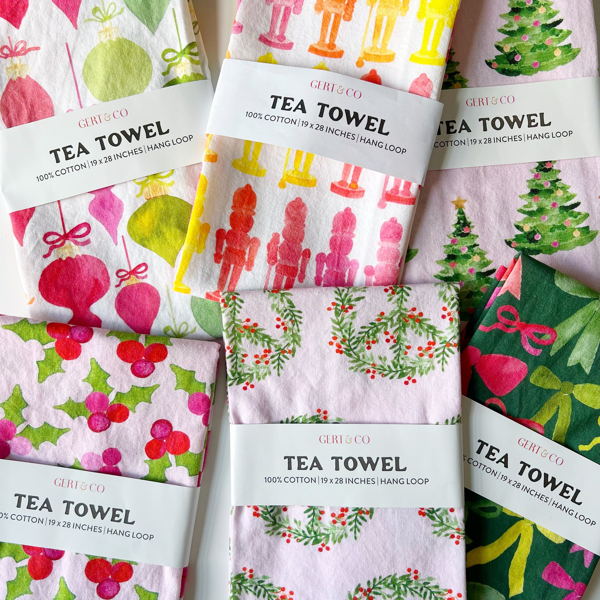 Holiday Tea Towel by Gert & Co