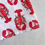 Holiday Lobsters Tea Towel Tea Towel by Gert & Co