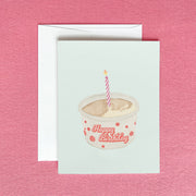 Hoodsie Cup Birthday Greeting Card by Gert & Co