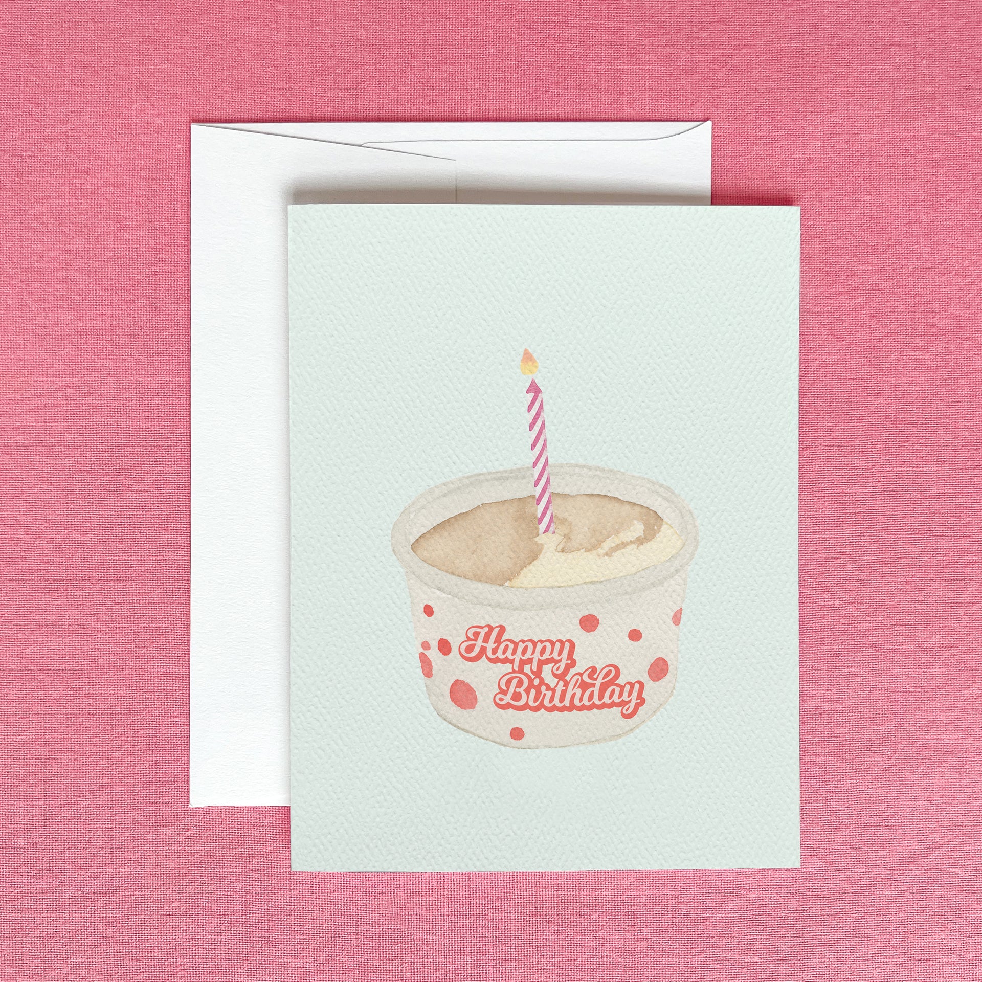 Hoodsie Cup Birthday Greeting Card by Gert & Co