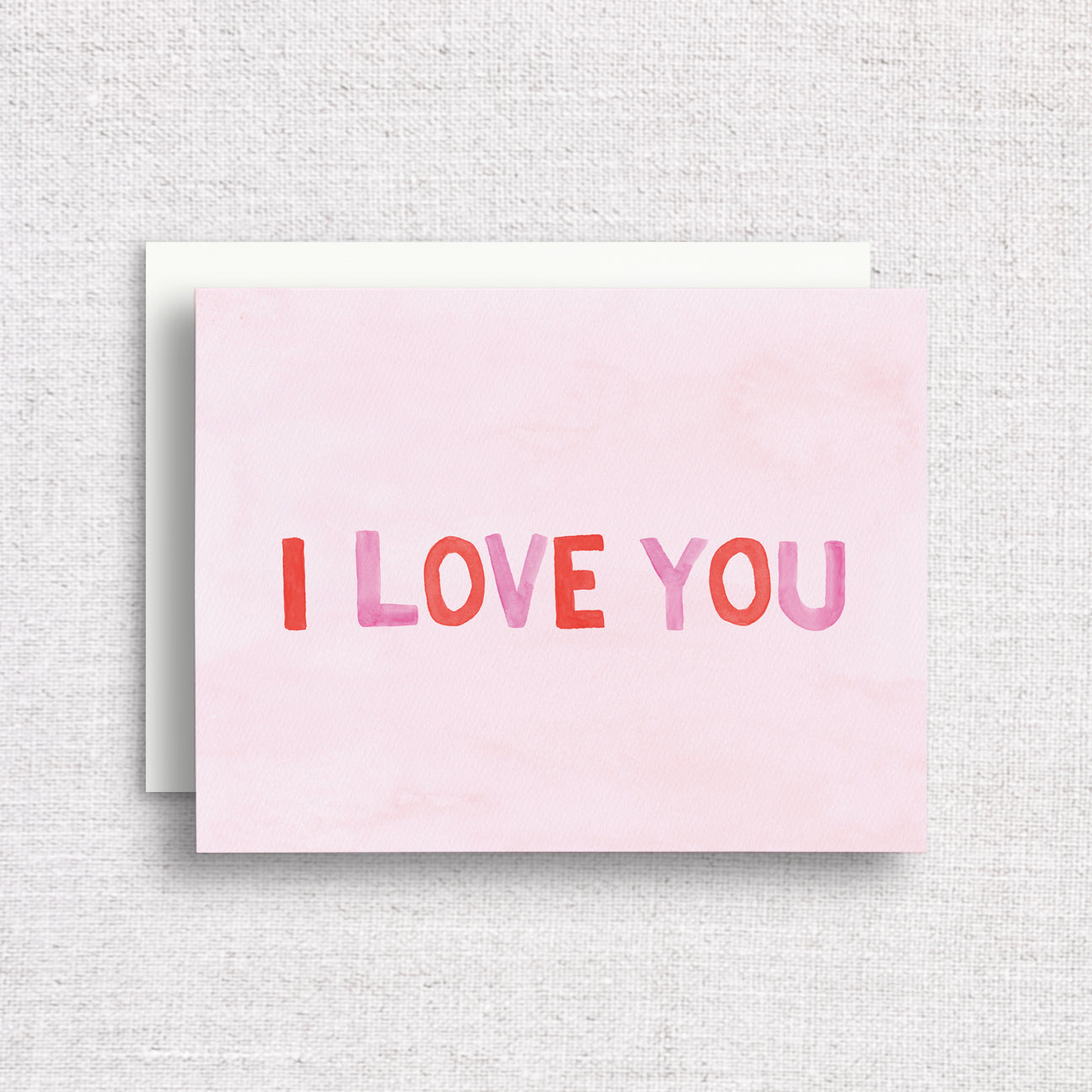 I Love You Greeting Card by Gert & Co