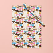 Junk Food Gift Wrap by Gert & Co