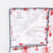 Lobster Print Cotton Napkins by Gert & Co