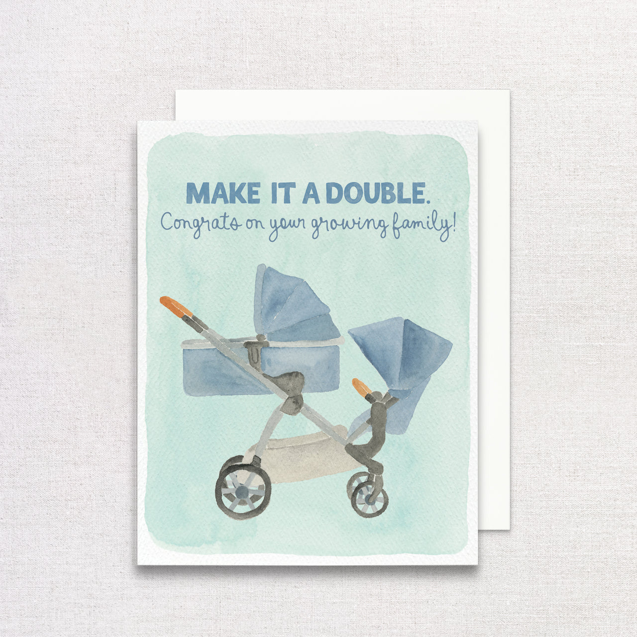 Make It a Double Greeting Card by Gert & Co