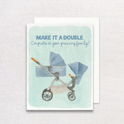 Make It a Double Greeting Card by Gert & Co