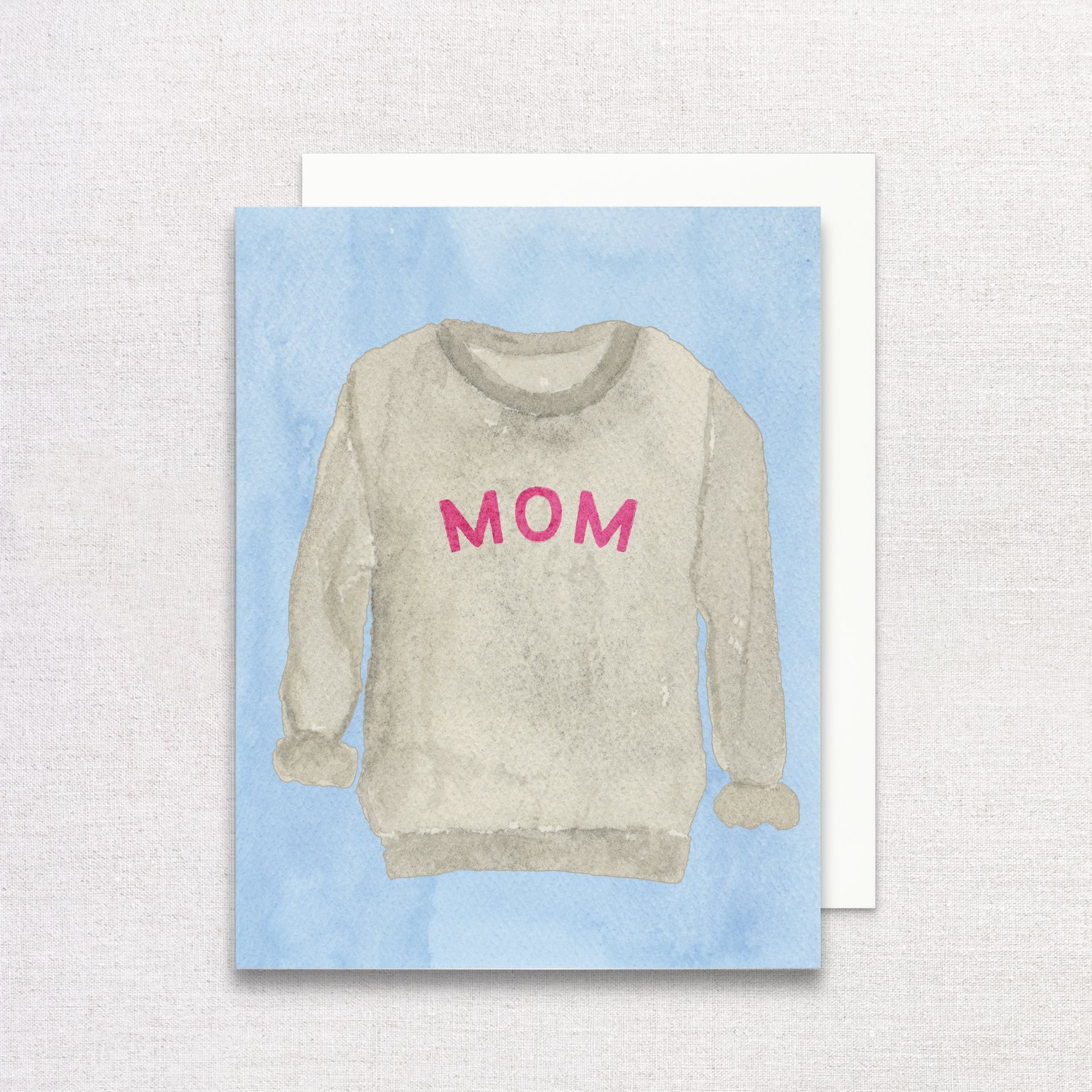 Mom Sweatshirt Greeting Card by Gert & Co