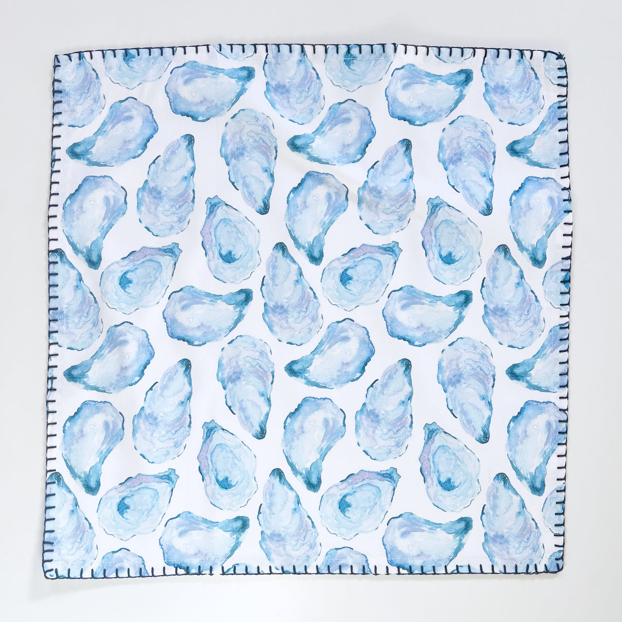 Mussel Shell Print Cotton Napkin by Gert & Co