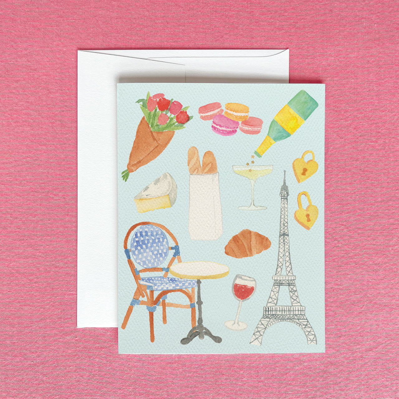 Paris Icons Greeting Card by Gert & Co