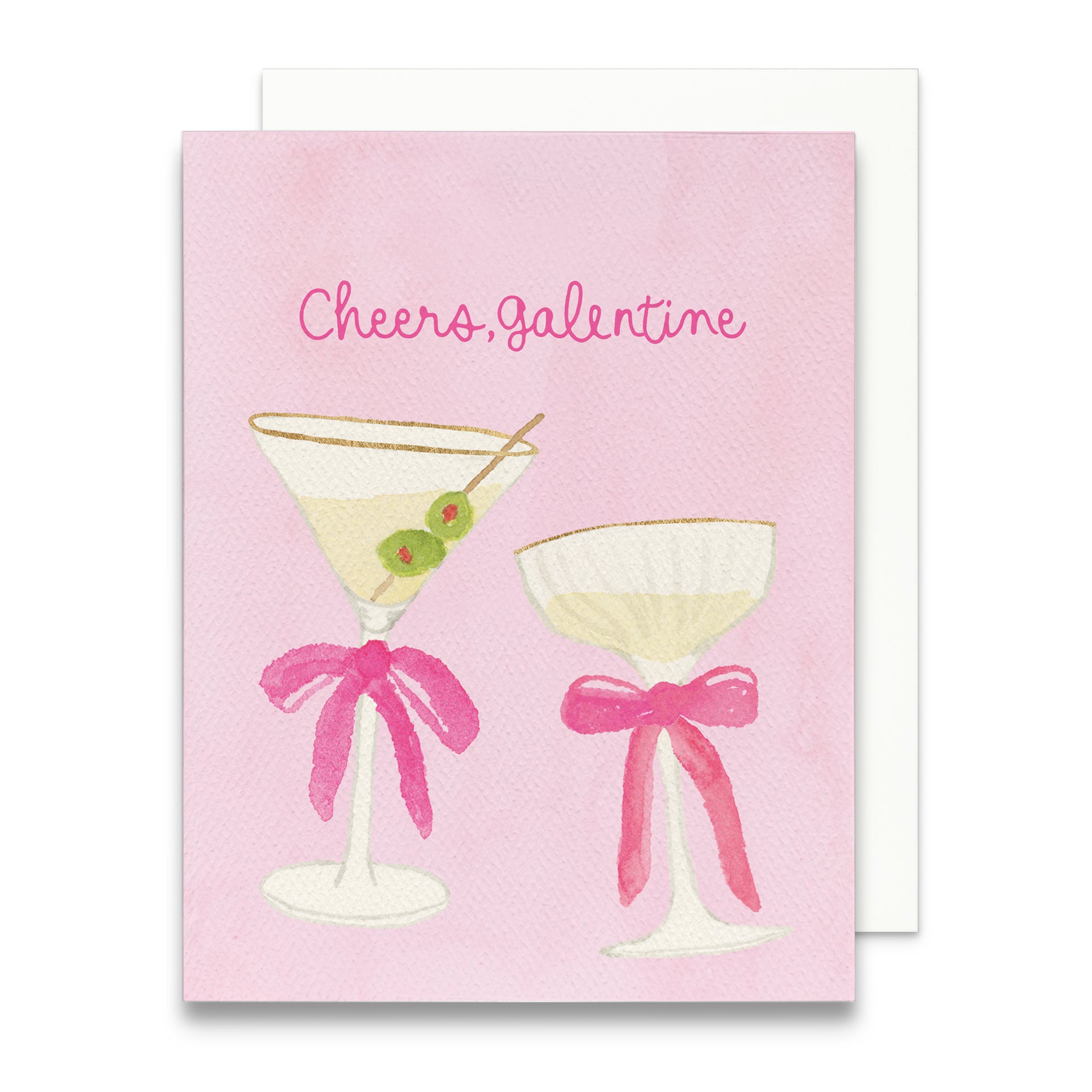 Cheers, Galentine Greeting Card by Gert & Co