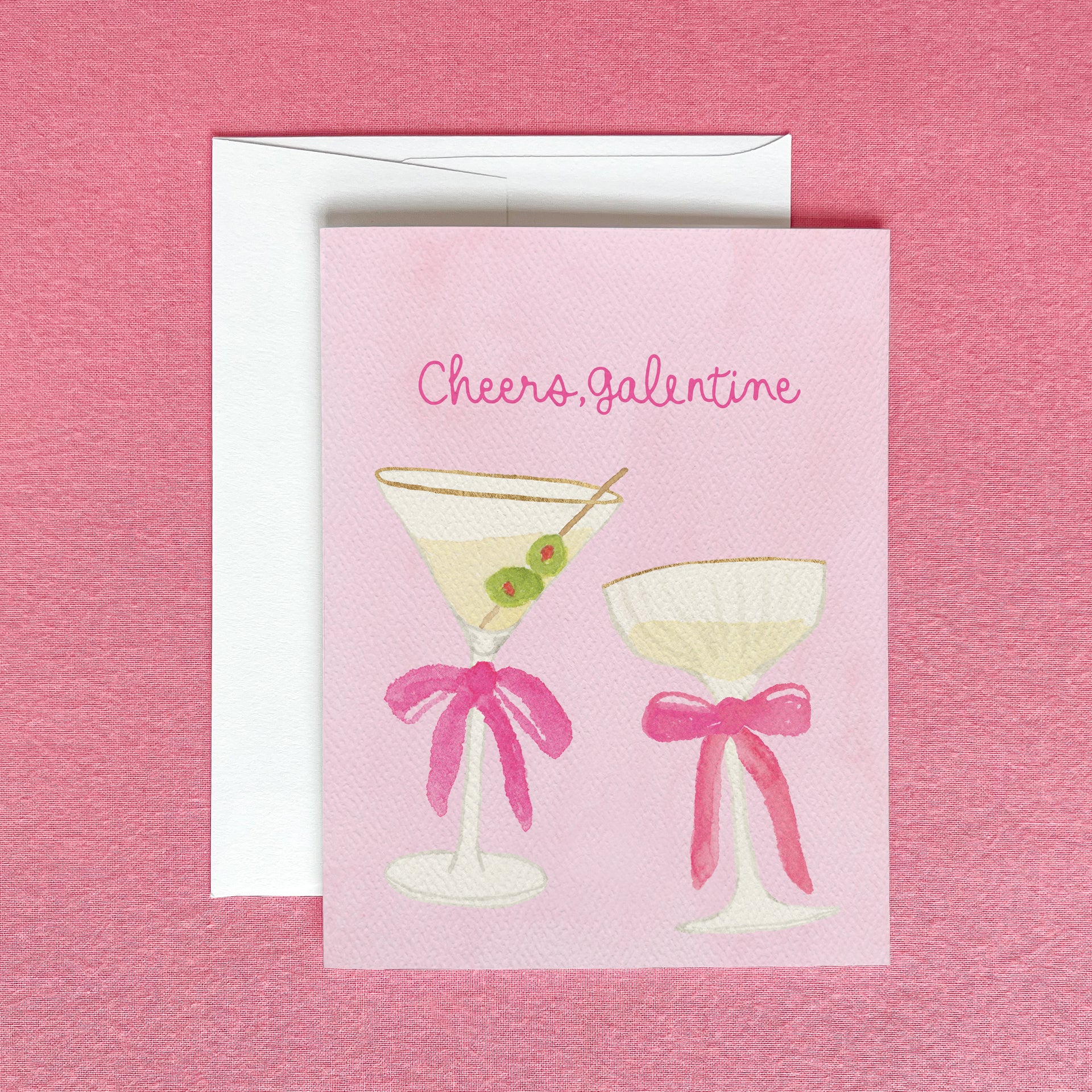 Cheers, Galentine Greeting Card by Gert & Co