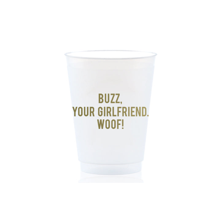 Buzz Your Girlfriend Holiday Party Cups